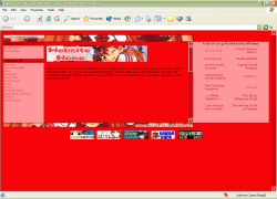 Anime Zenith Guild's second web layout - DNAngel